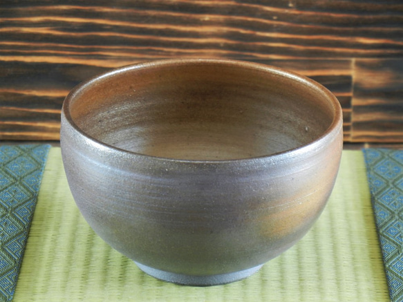 抹茶茶碗ーtea bowlー【金華焼締め】 4枚目の画像