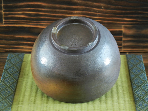 抹茶茶碗ーtea bowlー【金華焼締め】 10枚目の画像