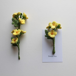 【ブローチ】Nanohana～菜の花～ 5枚目の画像