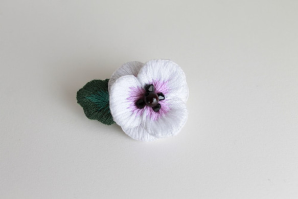 【再販なし一点物】anemone〜ホワイト～ 2枚目の画像