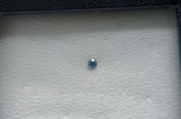 ブルーダイヤモンド 10kリング【受注生産】国内送料無料 3枚目の画像
