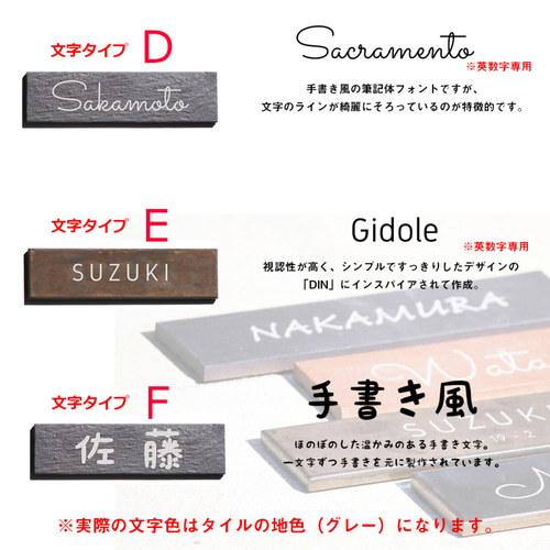 刻印 【タイル表札】 マンション 木 ポスト 新築 ドアプレート ネーム