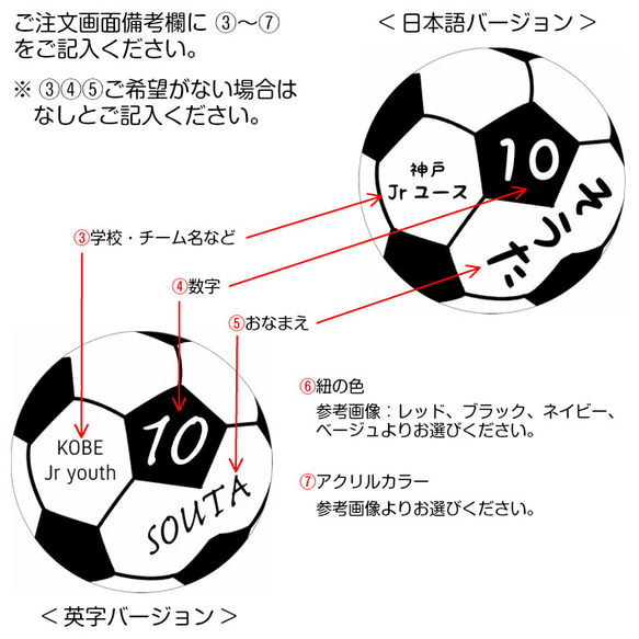 名入れ キーホルダー 部活 野球 サッカー バスケ バレー テニス 4枚目の画像