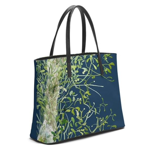 ayako bag    美品！　期間限定 ヤドリギ」切りっぱなし本革レザートートバックLサイズ 水桶包 AYAKO