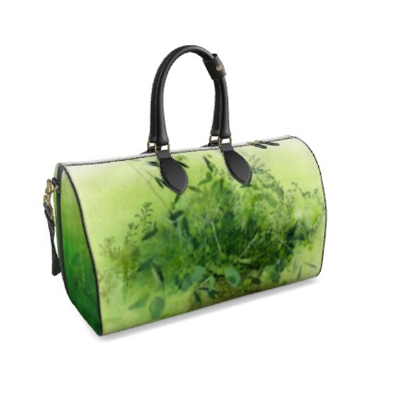 [定制] 真皮 Green mist Duffle bag S size 第2張的照片