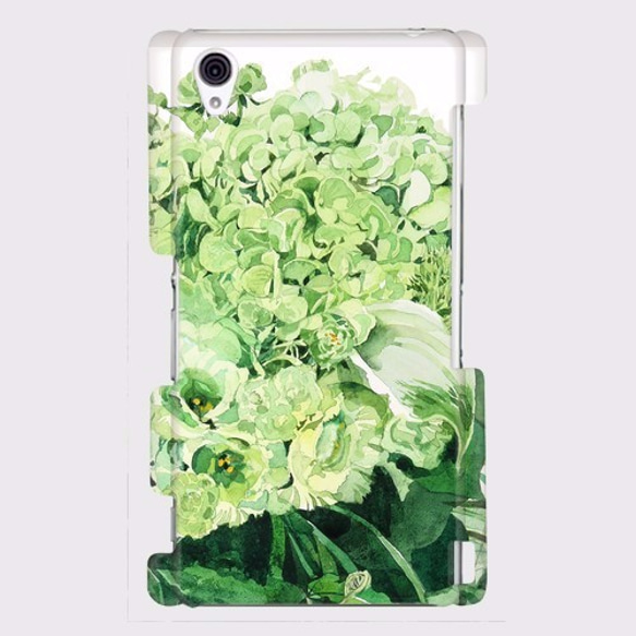 セール！Green bouquet ツヤなしマットコート　即表面スマホケースiphone6専用 3枚目の画像