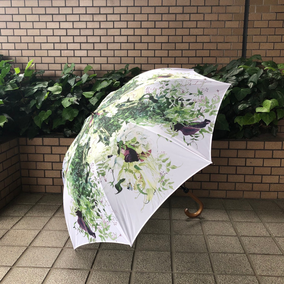 【受注生産】永遠の愛を誓った日の雨傘スタイルB 4枚目の画像