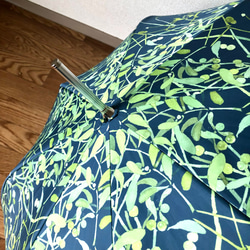 雨に濡れない大きめサイズ　シティーオート　傘人気№６　ヤドリギ の雨傘　ユニセックス　梅雨対策 5枚目の画像