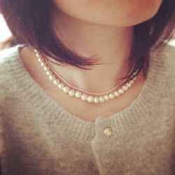 4way pearl necklace 3枚目の画像