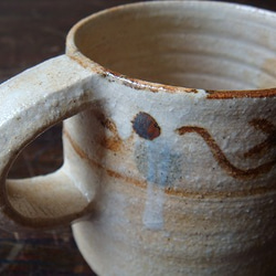 青茶模様　マグカップ（大） 2枚目の画像
