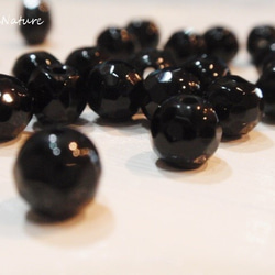 ★特別ご提供★未来を見通す石【キャッツアイオブシディアン♢黒曜石ラウンド連】❤ 高級オブシディアン 天然 黒曜石 漆黒 ブラック 天然石 10ミリ5粒 両