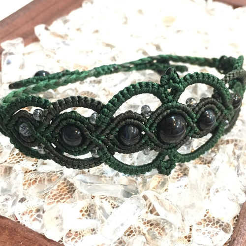 ブレスレット グリーン系