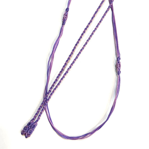 あーちゃ商店ページ⌘ ヘンプ紐マクラメ編みネックレス ヘンプマクラメ編みネックレス - MARON-7788'S GALLERY | minne