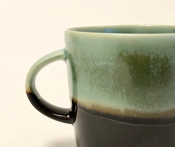 Mug cup M / ブロンズ×黒天目 2枚目の画像