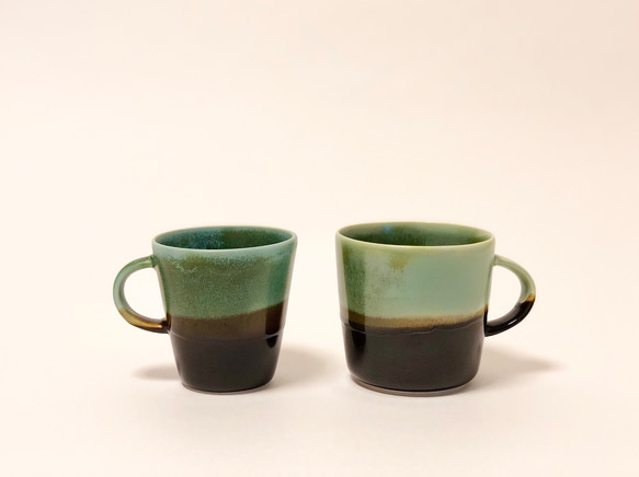 Mug cup M / ブロンズ×黒天目 5枚目の画像