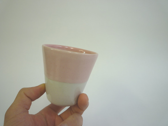 Meoto cup / small (pink) 1枚目の画像