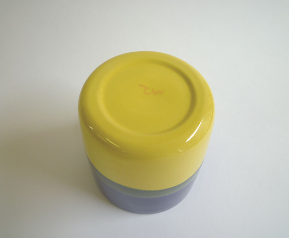 Meoto cup / medium (Lapis lazuli/yellow) 2枚目の画像