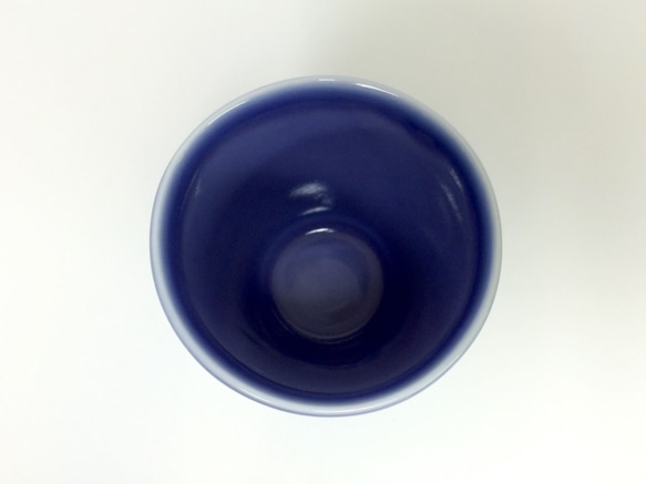 Meoto cup / small (Purple/turquoise) 3枚目の画像