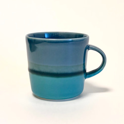 Mug cup M / Turkey prussian blue×blue 1枚目の画像