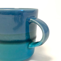 Mug cup M / Turkey prussian blue×blue 2枚目の画像