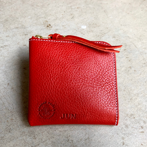 MAISON TAKUYA コンパクトウォレット　L字型ジップウォレット　未使用 slim-002-thum.jpg
