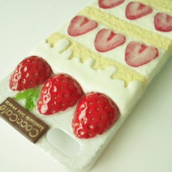 イチゴショートケーキ　iPhone5/5sケース 2枚目の画像