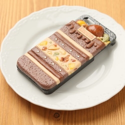 チョコナッツケーキ　iPhone5/5sケース 3枚目の画像