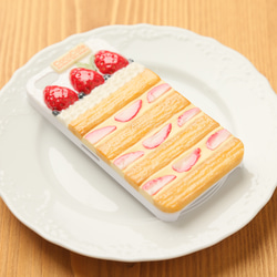イチゴミルフィーユケーキ ver.2　iPhone5/5sケース 2枚目の画像