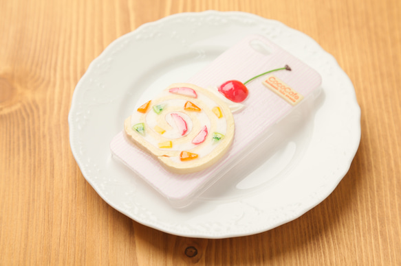 フルーツロールケーキ　iPhone5/5sケース 3枚目の画像