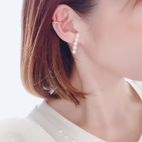 Junco Paris ＊美品イヤーカフ＊ラインストーン×ベビーパール Phoebe/フィービィー】ドレッシングパールイヤーカフ – JEWEL ADDICT