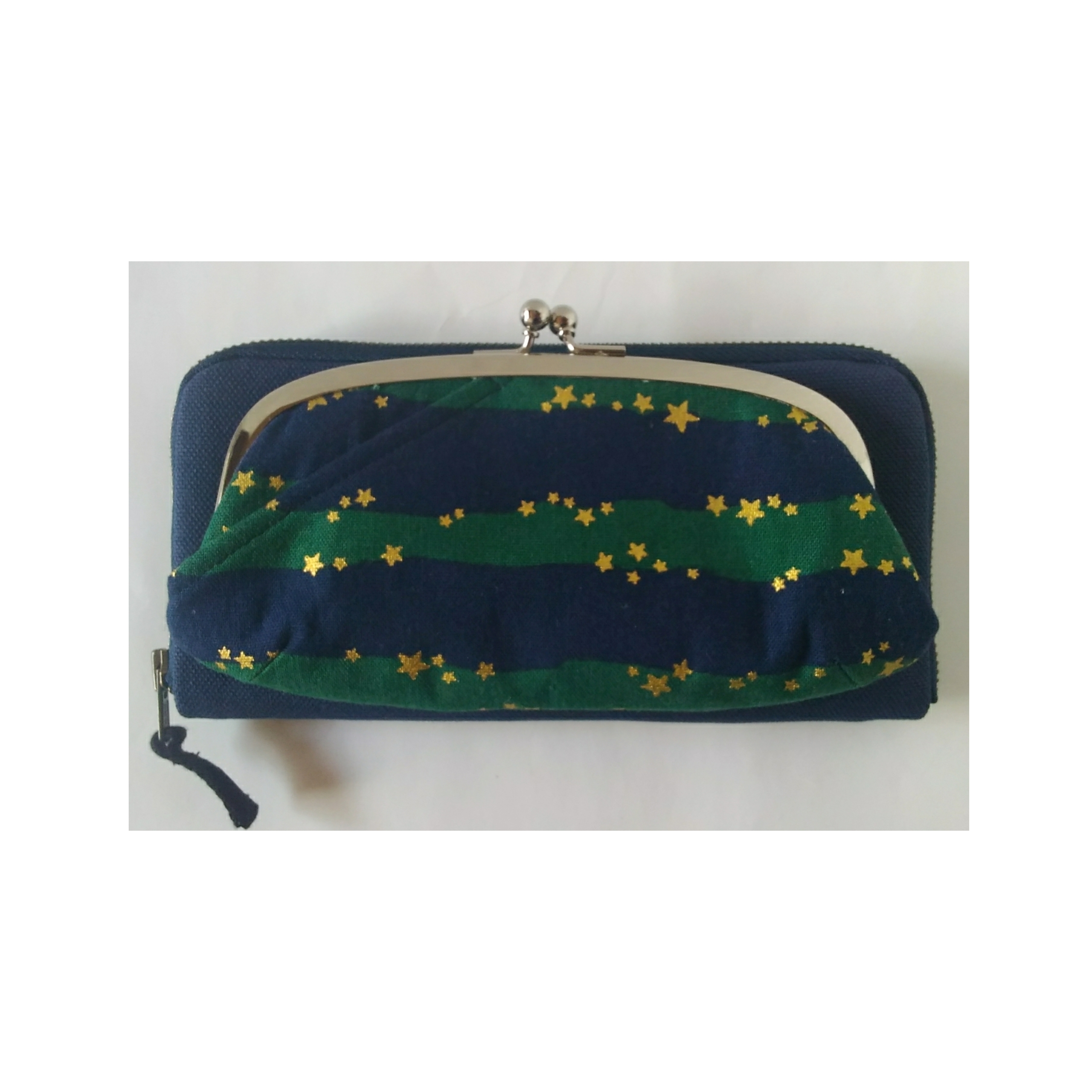 がま口付き長財布　スターボーダー