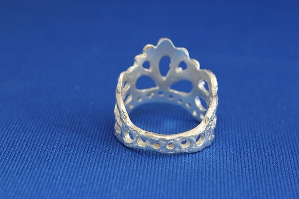 シルバーアクセサリー　リング 【tiara】＃11 4枚目の画像