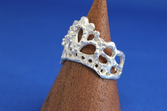 シルバーアクセサリー　リング 【tiara】＃11 6枚目の画像