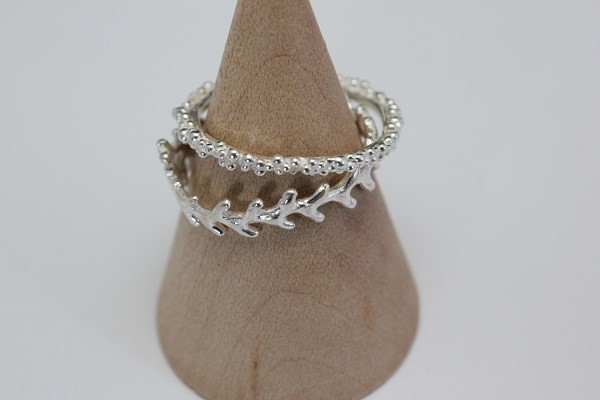 シルバーアクセサリー　リング 【grappa】＃15