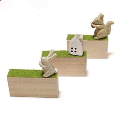 草原マグネット【リス】 マグネット zakkawalker 通販 1717110｜Creema