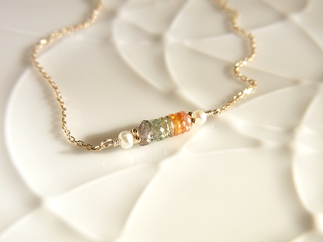 K10製＊小さな虹のブレスレット