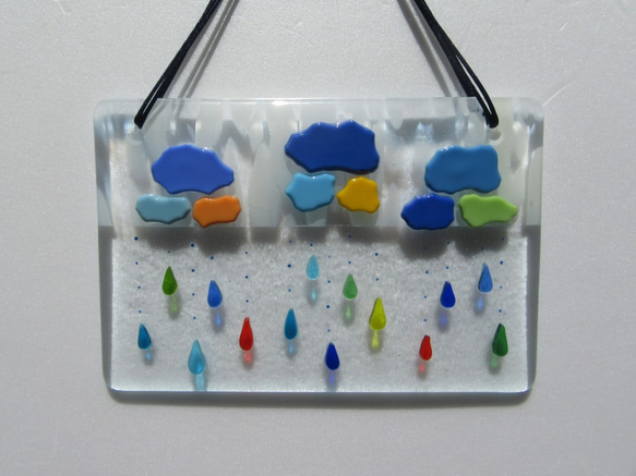 玻璃裝飾板“下雨天” 第4張的照片