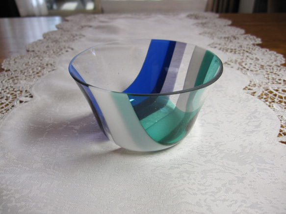 デザート小鉢～青　SOLD OUT 1枚目の画像