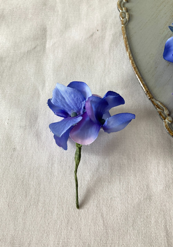 紫陽花リース　キット 6枚目の画像