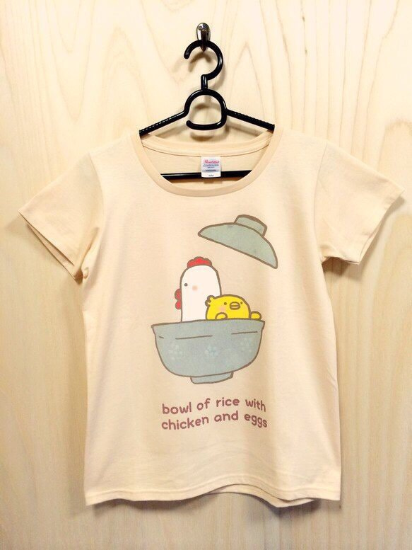 親子丼Tシャツ 1枚目の画像