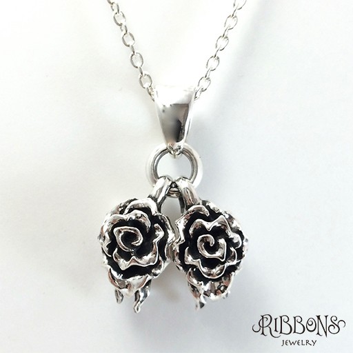 【受注製作】Twins Rose Pendant 19,800円