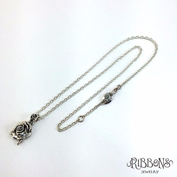 【ストーン付き】T Rose Pendant 7枚目の画像