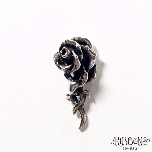 Rose Pierce 【人気再販】（片耳／両耳：Silver925） 3枚目の画像