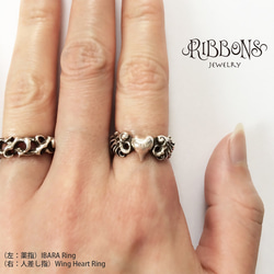 【受注製作】IBARA Ring 【3号〜28号/ペアリング/ピンキーリング/Silver925】 6枚目の画像