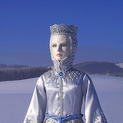 創作人形＊雪の女王＊ 4枚目の画像