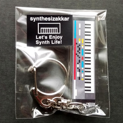 【シール】Let's Enjoy Synth Life！シンセサイザッカー シール大小セット 6枚目の画像