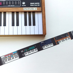 [遮蔽膠帶] Synthesizer Dot Collection Masking Tape 01 第8張的照片