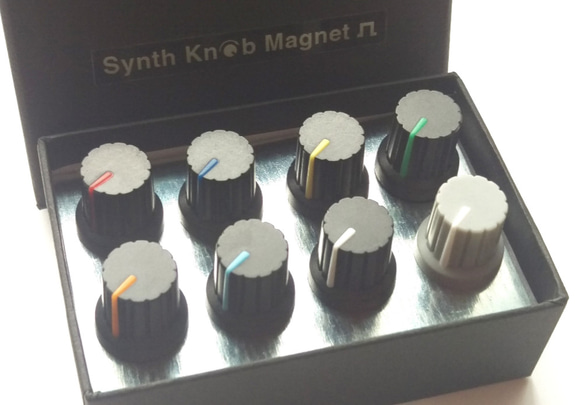 [磁鐵] SKM 彩色旋鈕組合套裝合成旋鈕磁鐵 第6張的照片