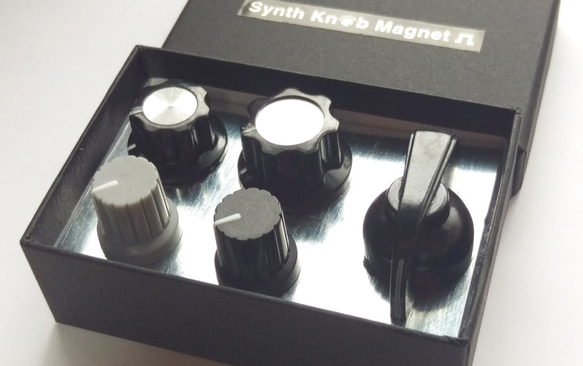 【マグネット】SKMモノトーンアソートセット Synth Knob Magnet 4枚目の画像