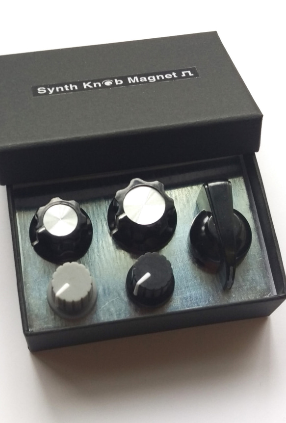 [磁鐵] SKM Monotone Assorted Set Synth Knob Magnet 第5張的照片